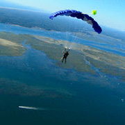 Saut en parachute  Arcachon
